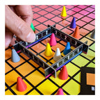 The OP Usaopoly Hues and Cues Board Game Vibrant Color Guessing Game for 3-10 Players USA-PA135-725