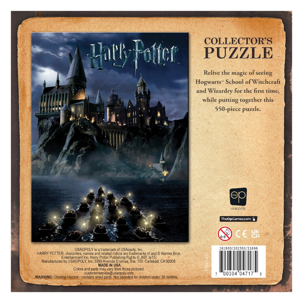 The OP Usaopoly World of Harry Potter 550-Piece Jigsaw Puzzle Official Movie Collectible USA-PZ010-430