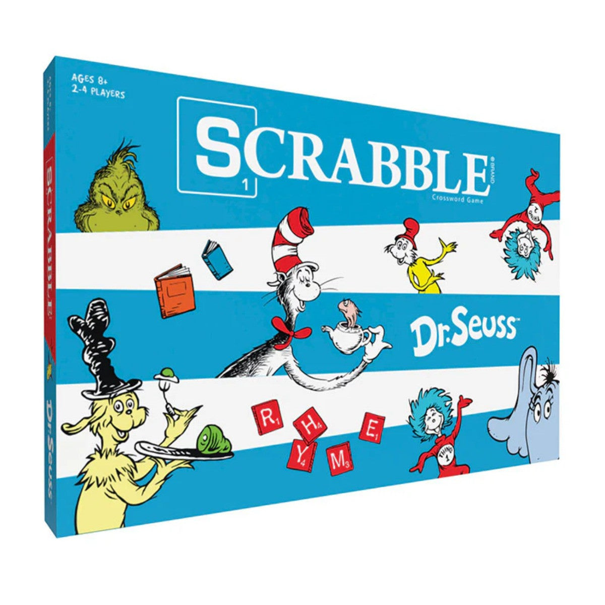The OP Usaopoly Dr. Seuss Scrabble Board Game Official Licensed Family Word Game USA-SC154-000