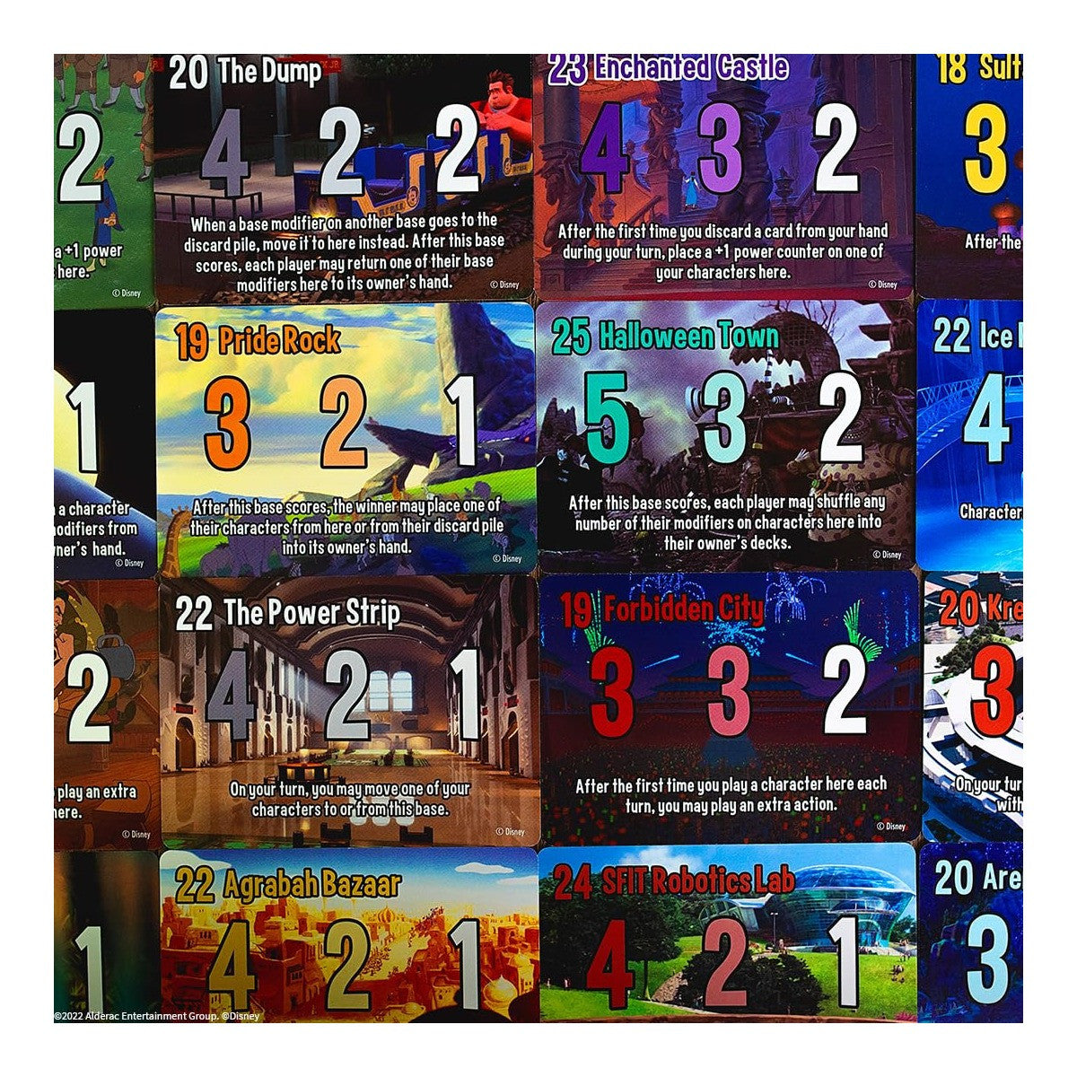 The OP Usaopoly Smash Up Disney Edition Board Game Frozen, Lion King & More Characters USA-SM004-000