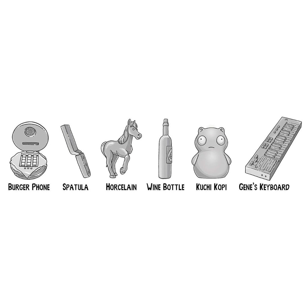 The OP Usaopoly Clue The Classic Mystery Board Game Bobs Burgers