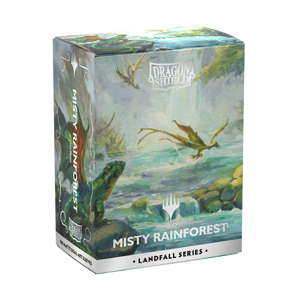 Dragon Shield MTG Landfall Series Dual Matte Art Sleeves (100 ct)
