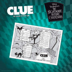 The OP USAopoly Disney Nightmare Before Christmas Clue Strategy Board Game CL004-261