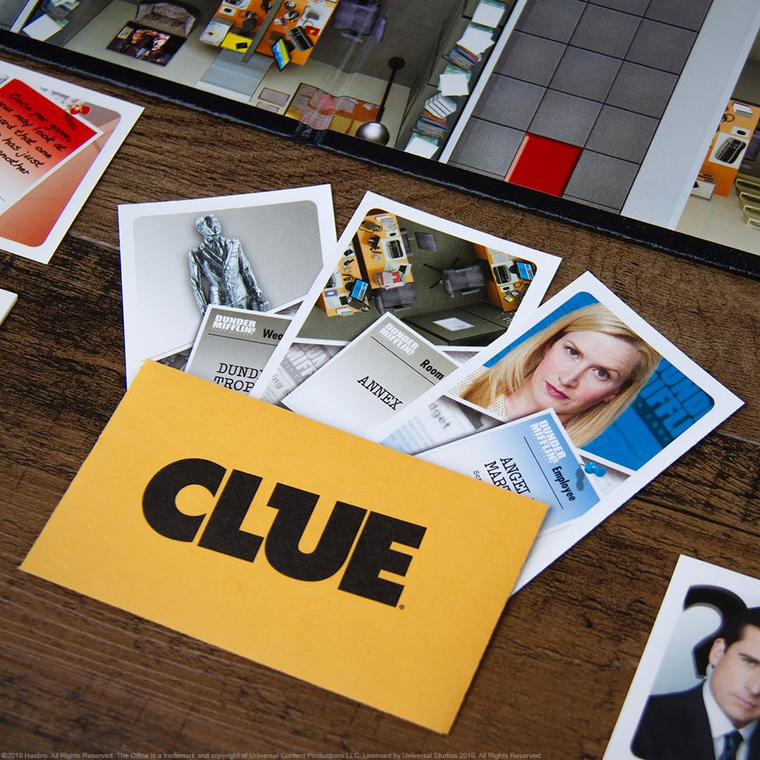 The OP USAopoly The Office Clue Strategy Board Game CL051-198