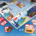 The OP USAopoly Dr. Seuss The Grinch Clue Strategy Board Game CL154-779
