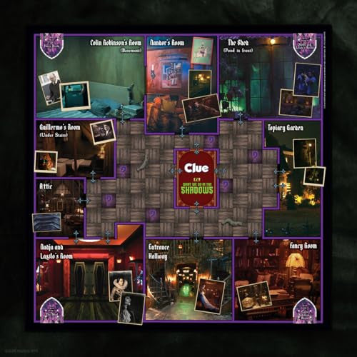 The OP USAopoly What We Do In The Shadows Clue Strategy Board Game CL174-870