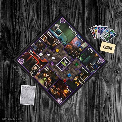 The OP USAopoly What We Do In The Shadows Clue Strategy Board Game CL174-870