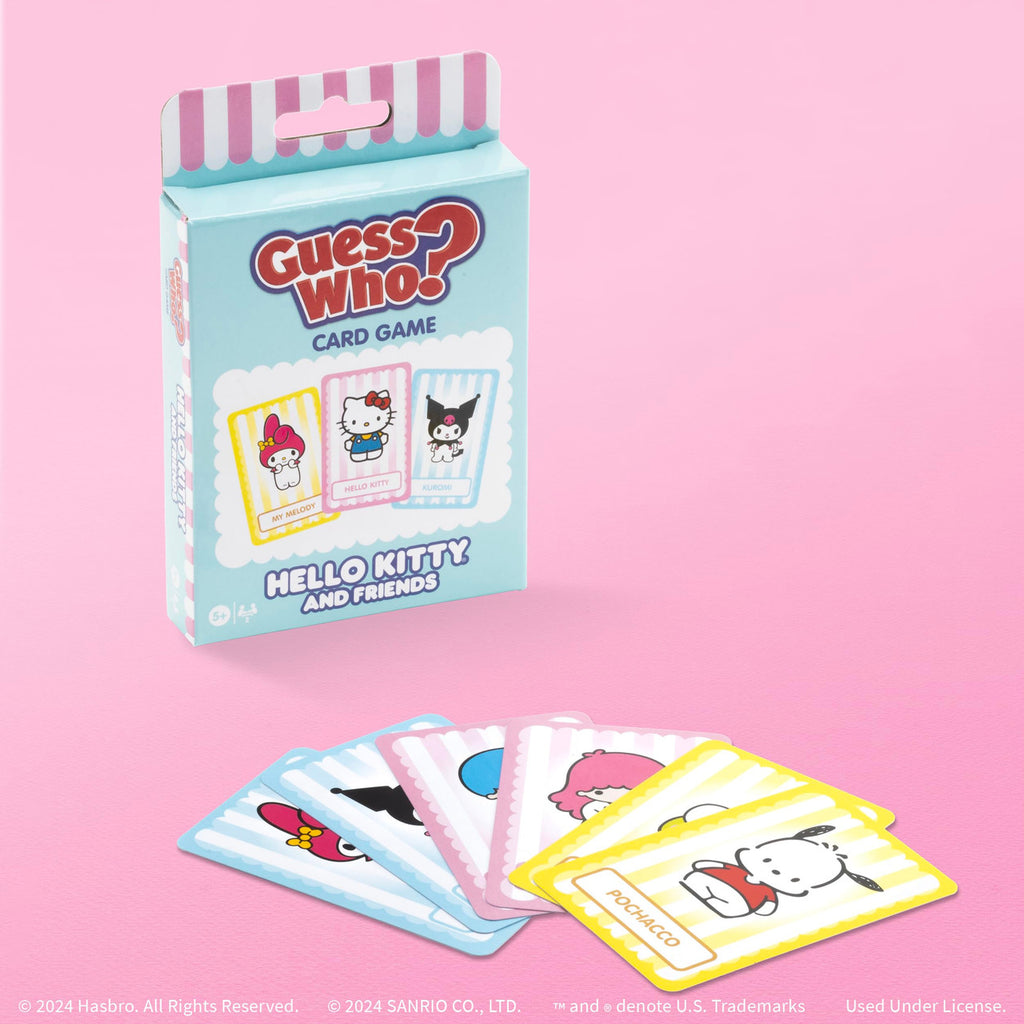 The OP USAopoly Hello Kitty And Friends Guess Who Card Game Strategy Board Game GW075-296