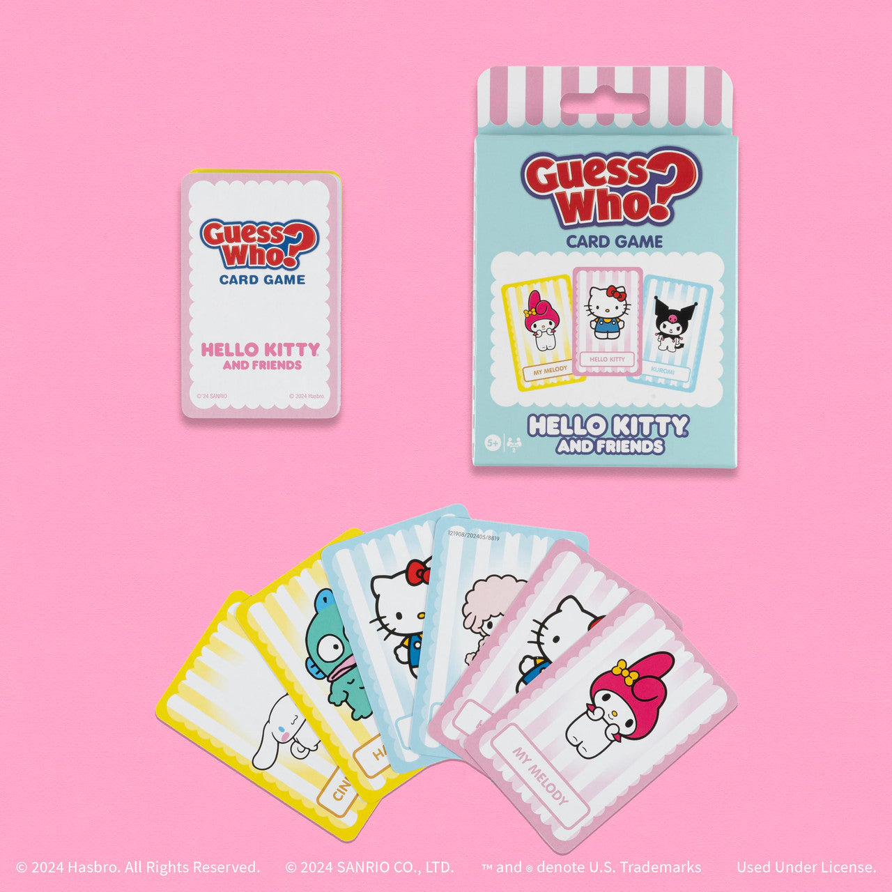 The OP USAopoly Hello Kitty And Friends Guess Who Card Game Strategy Board Game GW075-296
