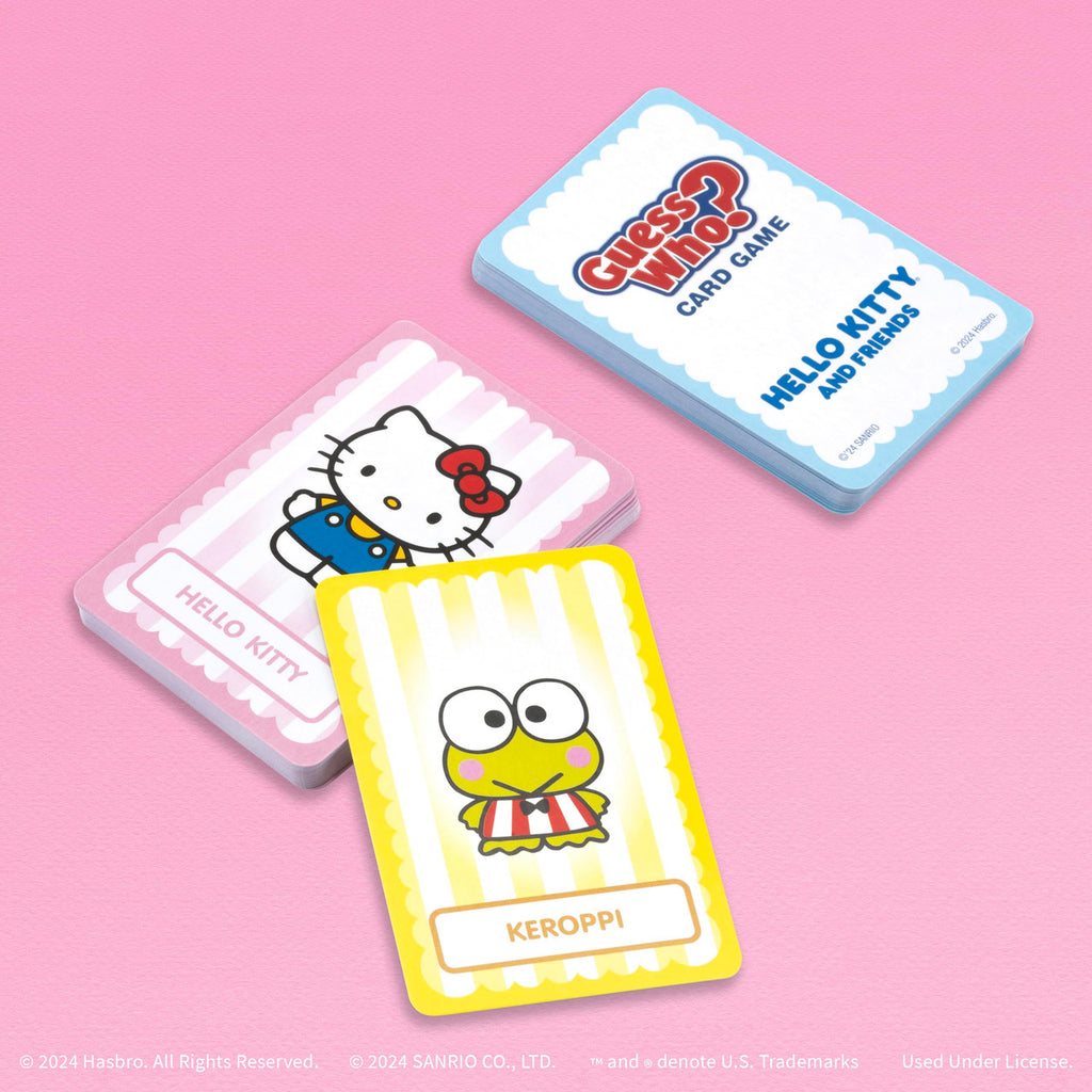 The OP USAopoly Hello Kitty And Friends Guess Who Card Game Strategy Board Game GW075-296