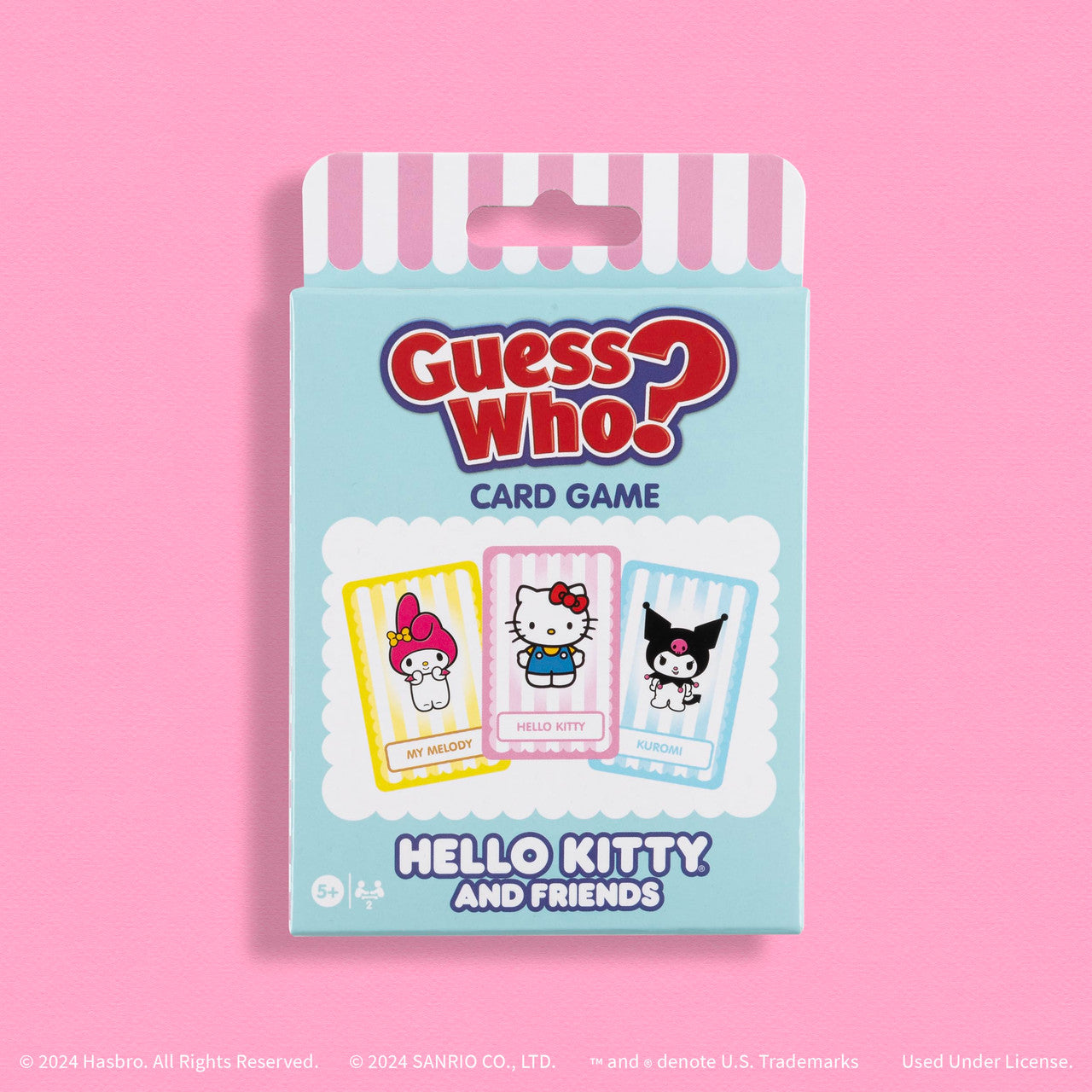 The OP USAopoly Hello Kitty And Friends Guess Who Card Game Strategy Board Game GW075-296