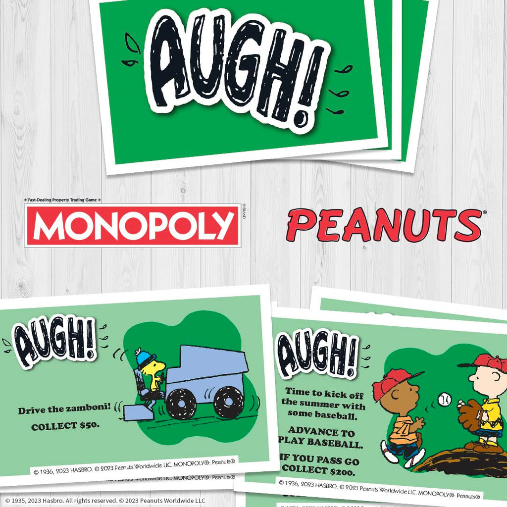The OP USAopoly Peanuts Monopoly Strategy Board Game MN012-101