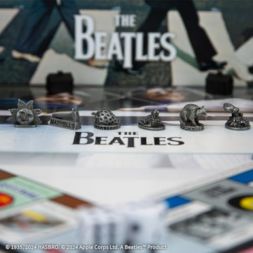 The OP USAopoly The Beatles Monopoly Strategy Board Game MN043-190