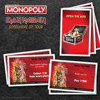 The OP USAopoly Iron Maiden Monopoly Strategy Board Game MN144-656