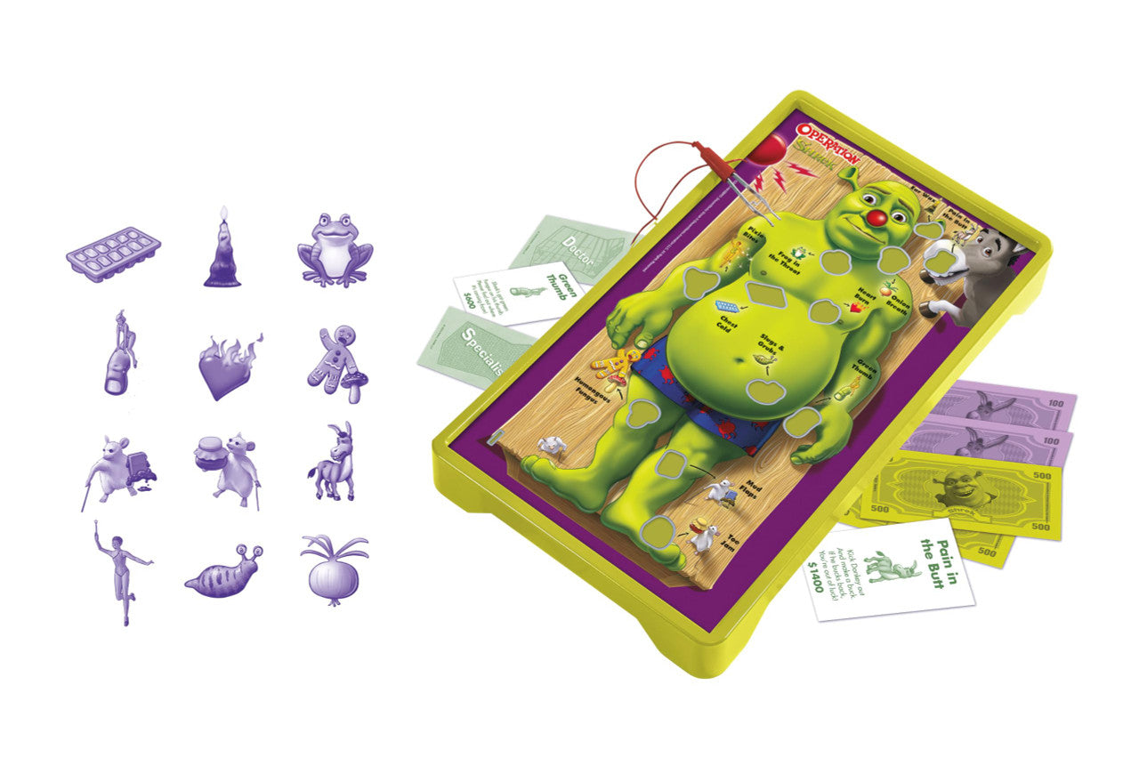 The OP USAopoly Shrek Operation Strategy Board Game OP009-024