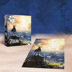 The OP USAopoly Zelda Breath Of The Wild Puzzle 1000 Strategy Board Game PZ005-689