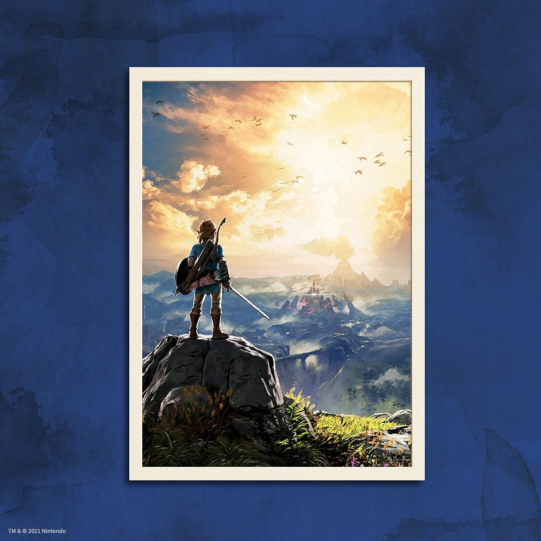 The OP USAopoly Zelda Breath Of The Wild Puzzle 1000 Strategy Board Game PZ005-689
