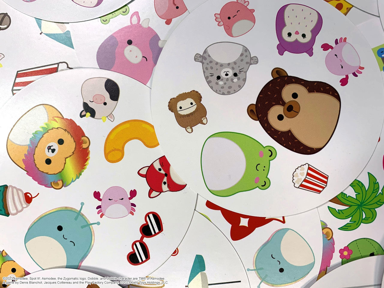 The OP USAopoly Squishmallow Spot It Strategy Board Game SI156-800
