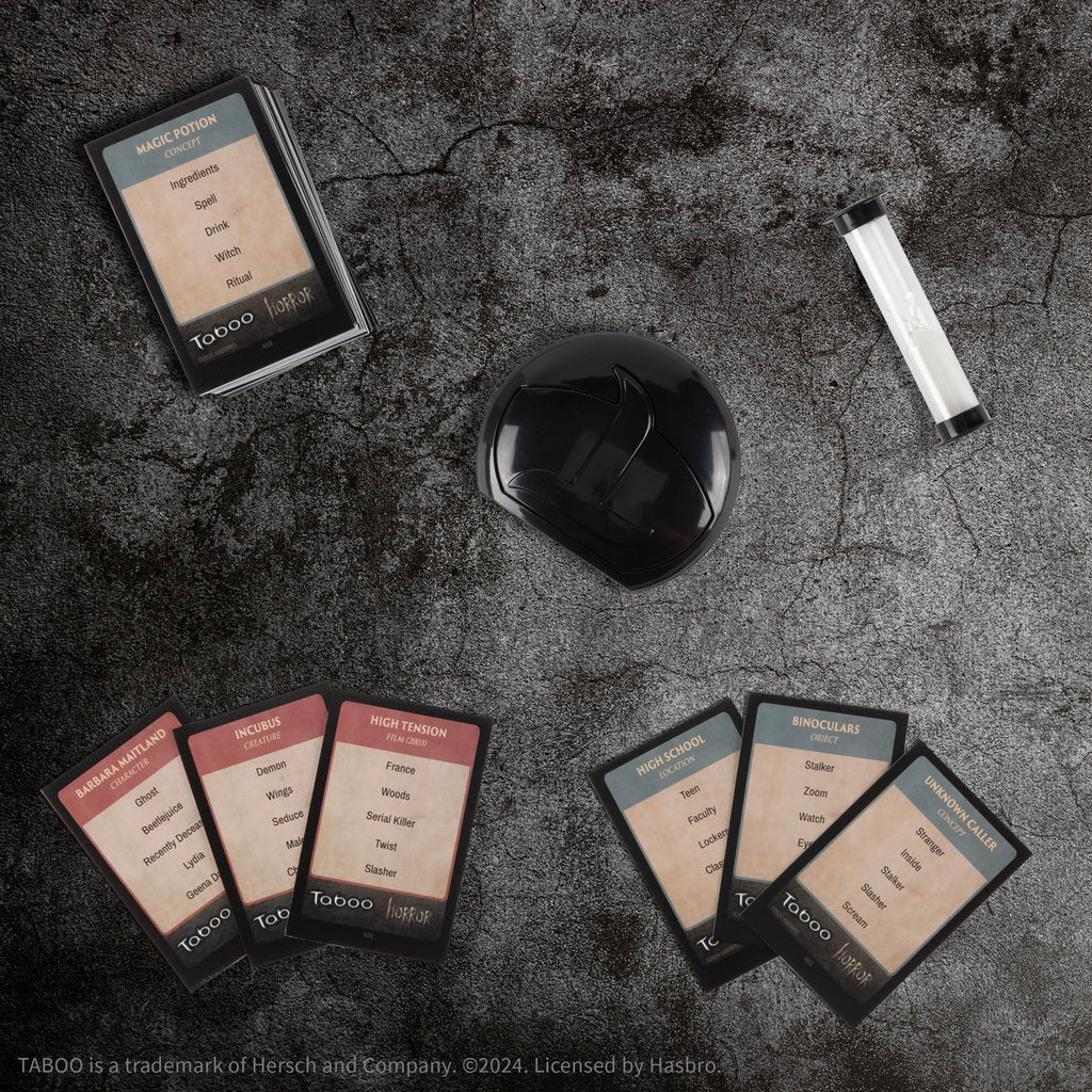 The OP USAopoly Horror Taboo Strategy Board Game TO000-585