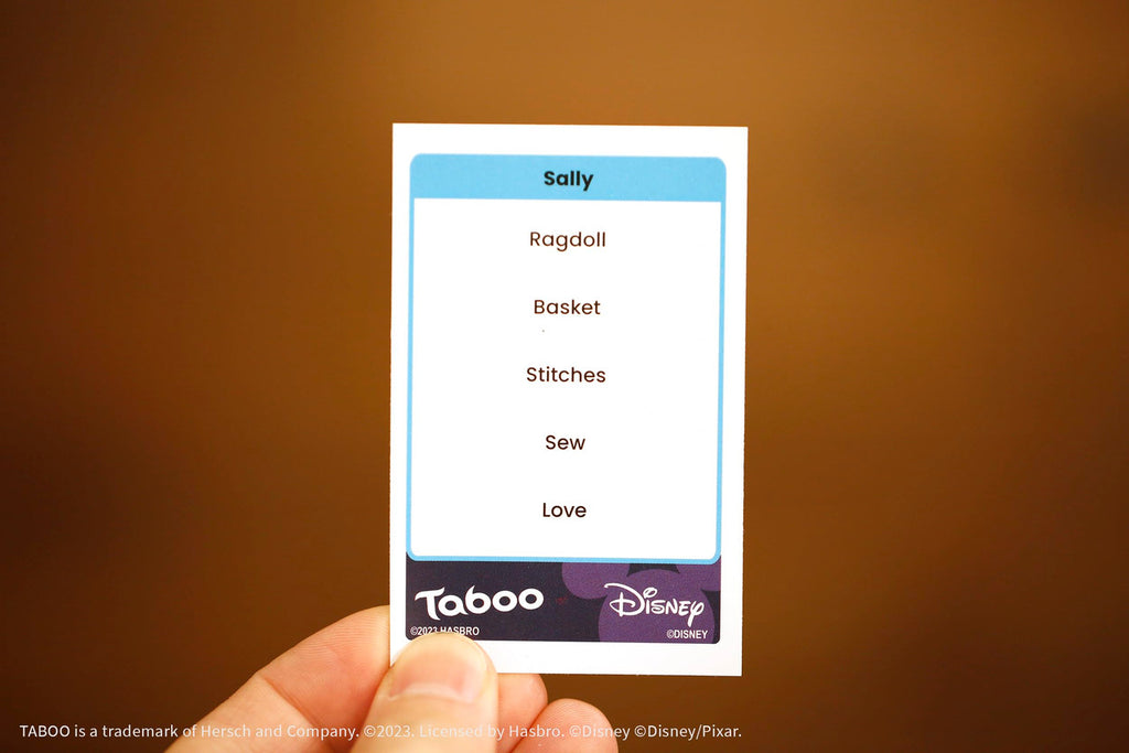 The OP USAopoly Disney Taboo Strategy Board Game TO004-000
