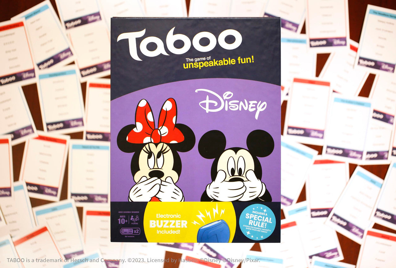 The OP USAopoly Disney Taboo Strategy Board Game TO004-000