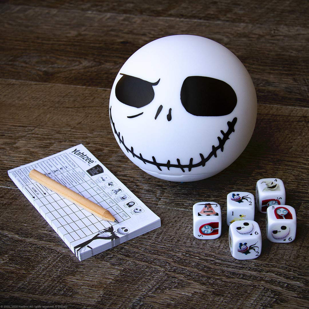 The OP USAopoly Disney Nightmare Before Christmas Yahtzee Strategy Board Game YZ004-261