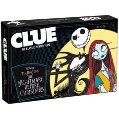 The OP USAopoly Disney Nightmare Before Christmas Clue Strategy Board Game CL004-261