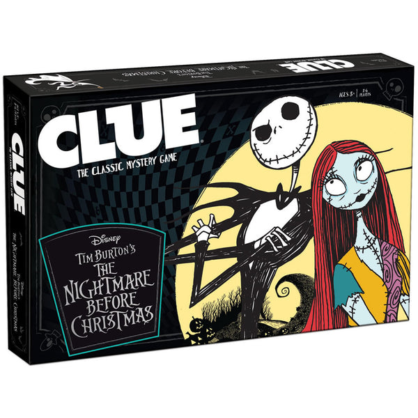 The OP USAopoly Disney Nightmare Before Christmas Clue Strategy Board Game CL004-261