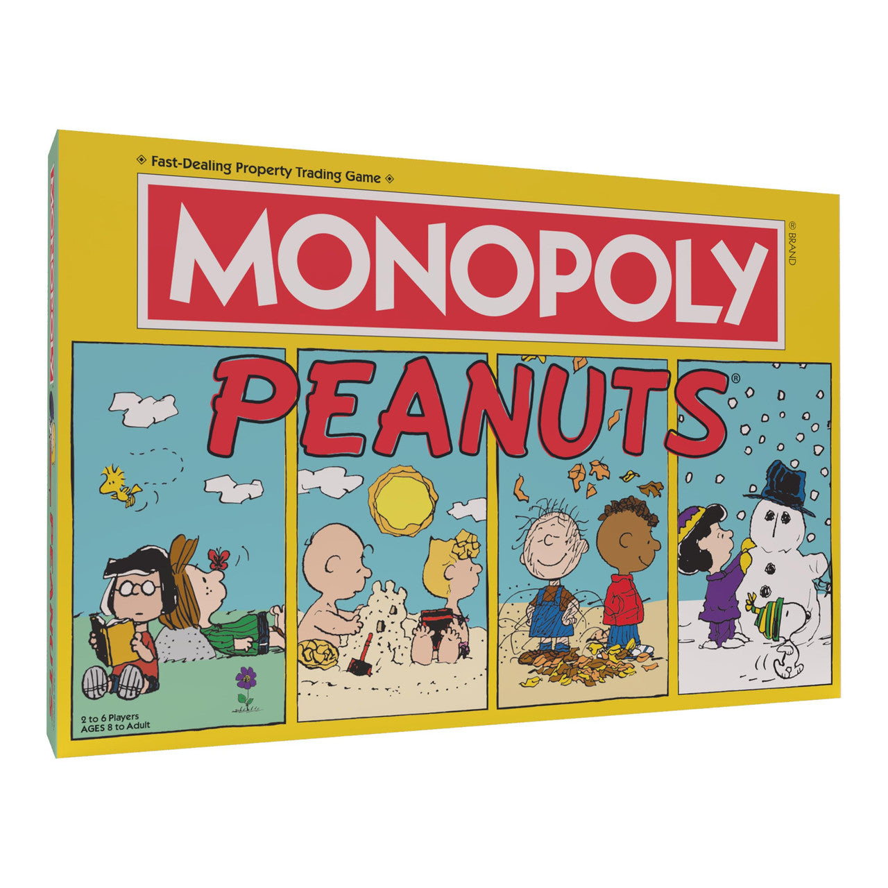 The OP USAopoly Peanuts Monopoly Strategy Board Game MN012-101