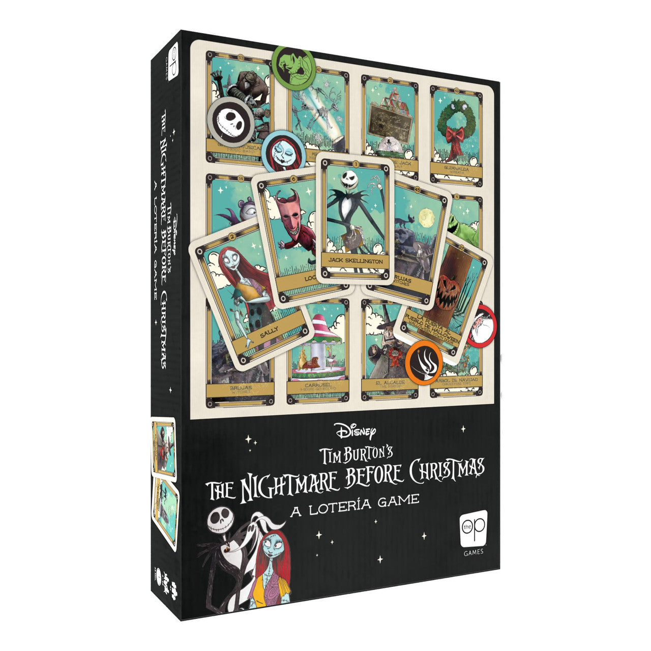 The OP USAopoly Nightmare Before Christmas Loteria Strategy Board Game UP004-261