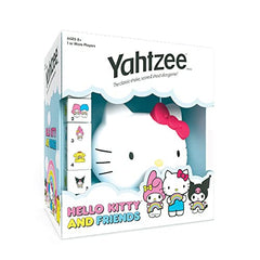 The OP USAopoly Hello Kitty And Friends Yahtzee Strategy Board Game YZ075-296
