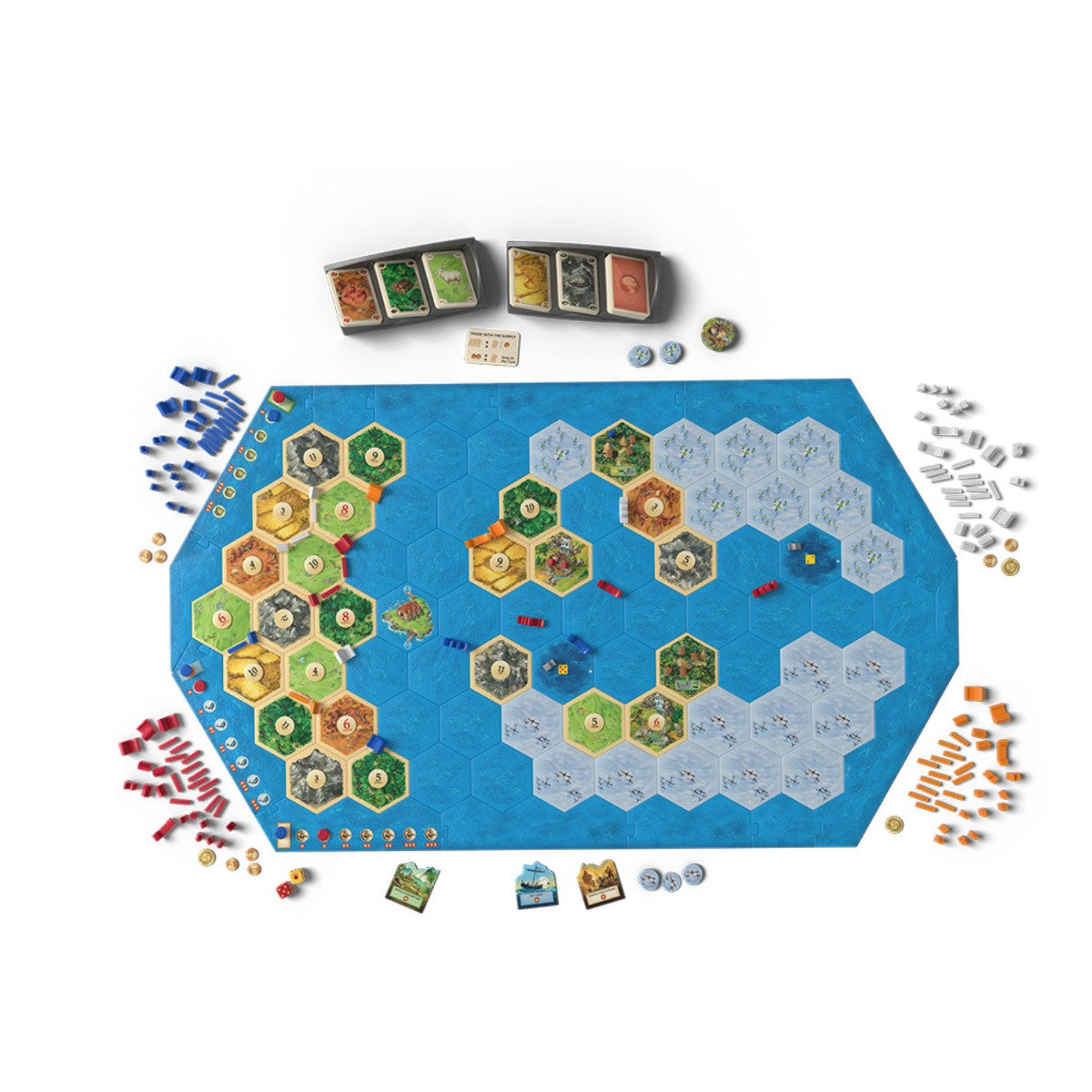 Catan Explorers & Pirates Expansion Board Game CN3085