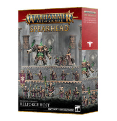 Games Workshop Warhammer Age Of Sigmar Helsmiths Of Hashut Spearhead Helforge Host Plastic Box 70-821