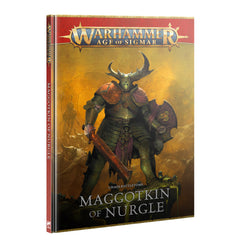 Games Workshop Warhammer Age Of Sigmar Maggotkin Of Nurgle Battletome English Hardbound Book Gw-2025-83-58