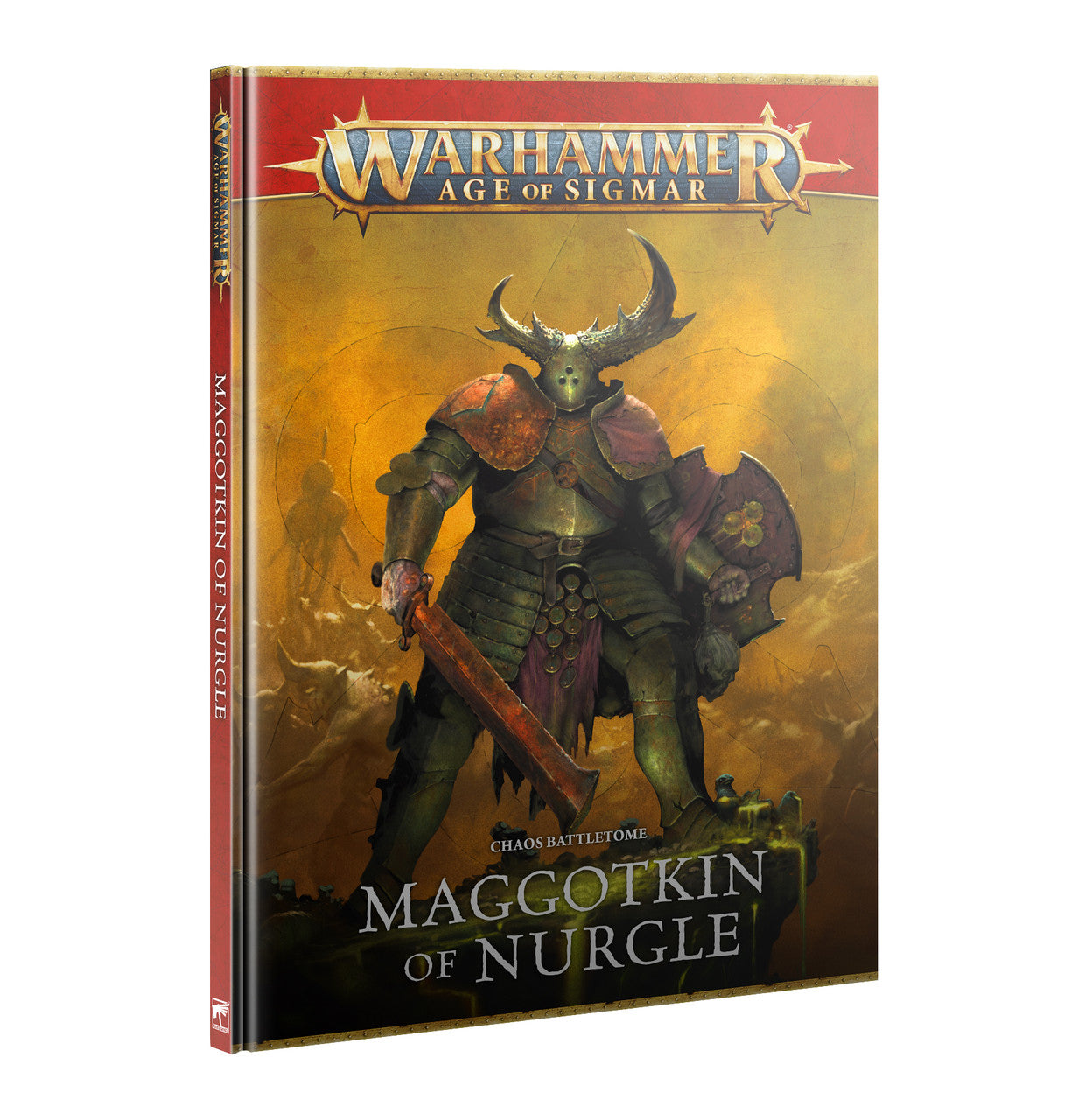 Games Workshop Warhammer Age Of Sigmar Maggotkin Of Nurgle Battletome English Hardbound Book Gw-2025-83-58