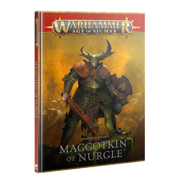 Games Workshop Warhammer Age Of Sigmar Maggotkin Of Nurgle Battletome English Hardbound Book Gw-2025-83-58