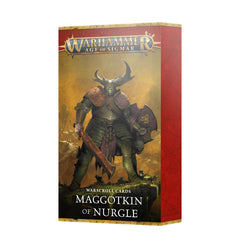 Games Workshop Warhammer Age Of Sigmar Maggotkin Of Nurgle Warscrolls English Cards Gw-2025-83-59