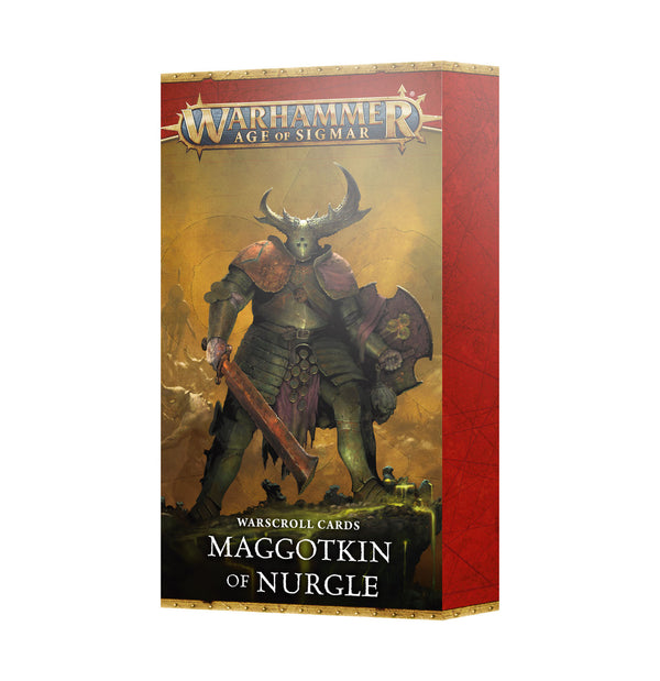 Games Workshop Warhammer Age Of Sigmar Maggotkin Of Nurgle Warscrolls English Cards Gw-2025-83-59