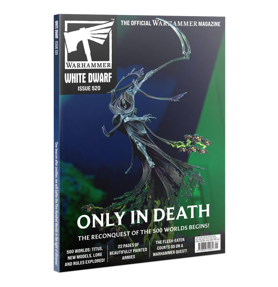 Games Workshop White Dwarf 520 Jan-26 English White Dwarf WD01-60-520