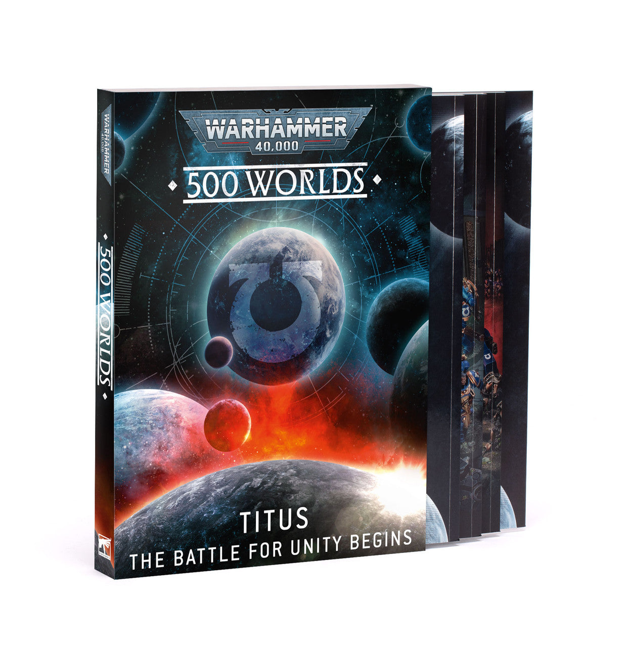 Games Workshop Warhammer 40K Ultramarines 500 Worlds Titus Hardback English Book 40-73