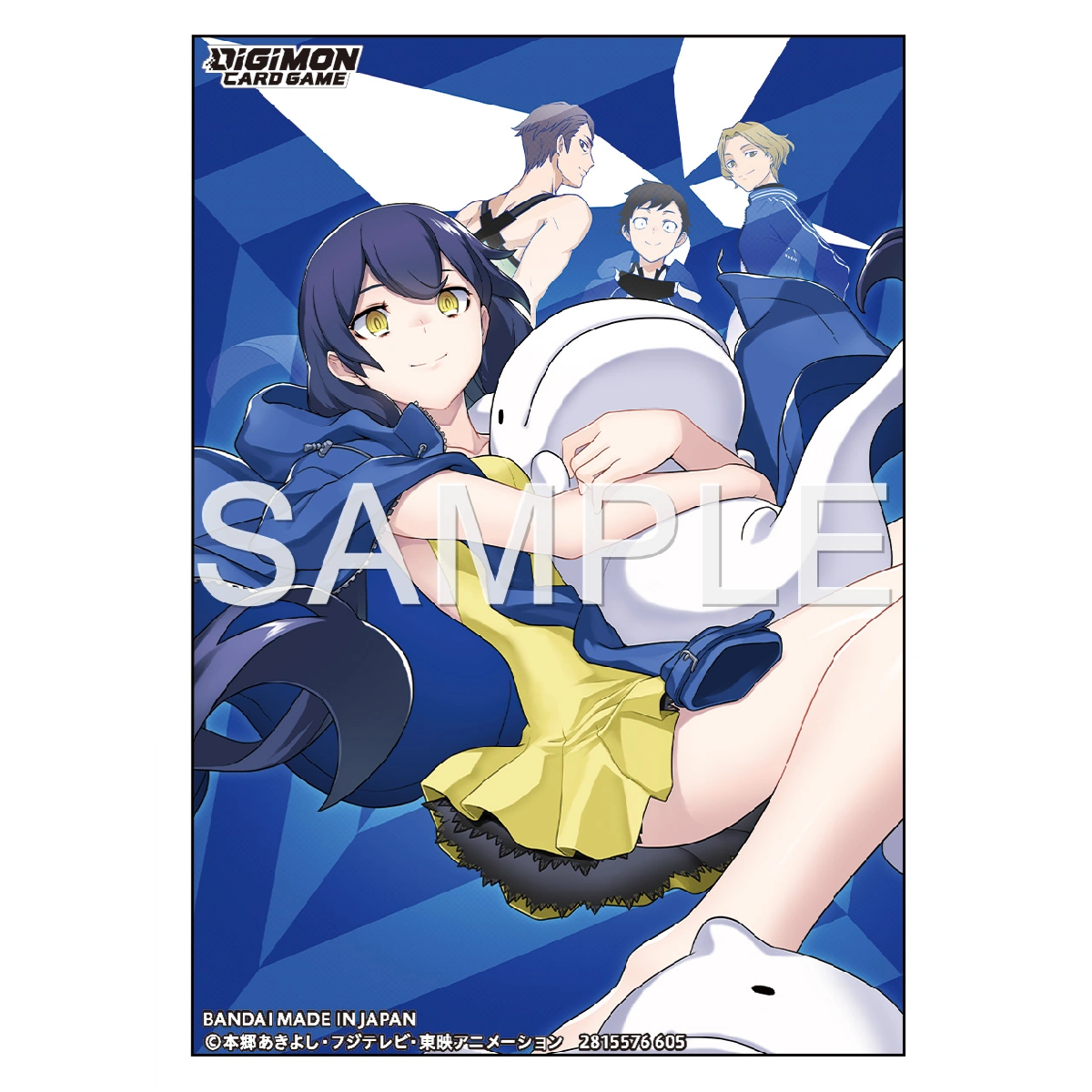 Digimon Card Game Official Erika Mishima Sleeves Assortment 02 BJP9054125-C