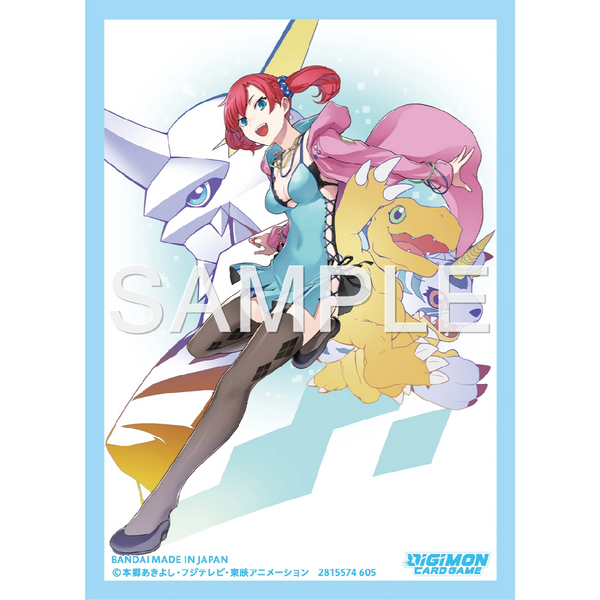 Digimon Card Game Official Nokia Shiramine Sleeves Assortment 02 BJP9054125-A