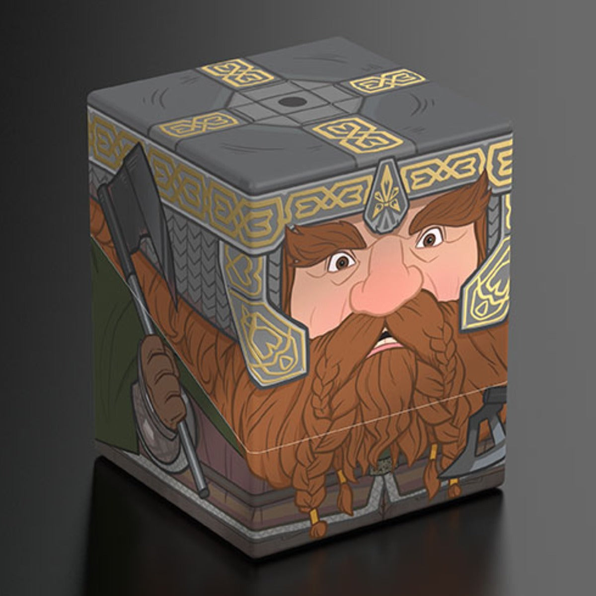 Ultimate Guard Squaroes Boulder 100 Lord Of The Rings (Wave 1) Gimli (LOTR005) UGDSQR100142