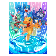 Digimon TCG Official Sleeves V2 2025 Signs of Digivolution Single Pack
