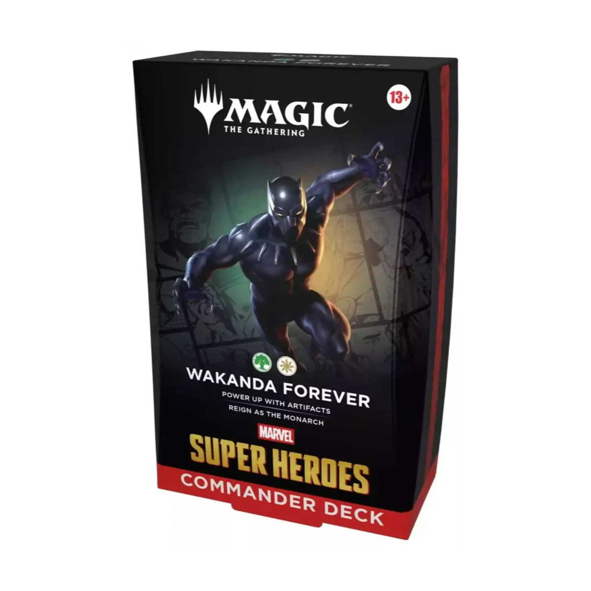 Magic The Gathering Universes Beyond Marvel Super Heroes Wakanda Forever Commander Deck