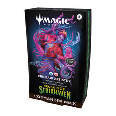 Magic The Gathering Secrets Of Strixhaven Prismari Artistry Commander Deck