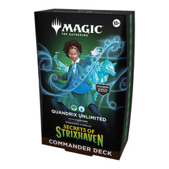 Magic The Gathering Secrets Of Strixhaven Quandrix Unlimited Commander Deck