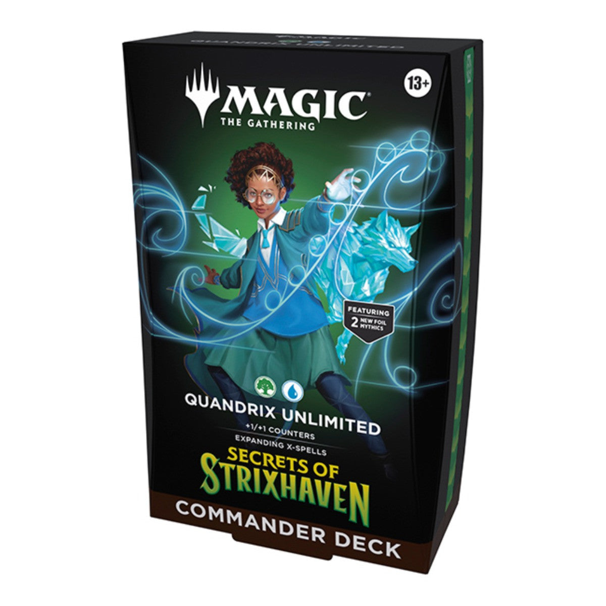 Magic The Gathering Secrets Of Strixhaven Quandrix Unlimited Commander Deck