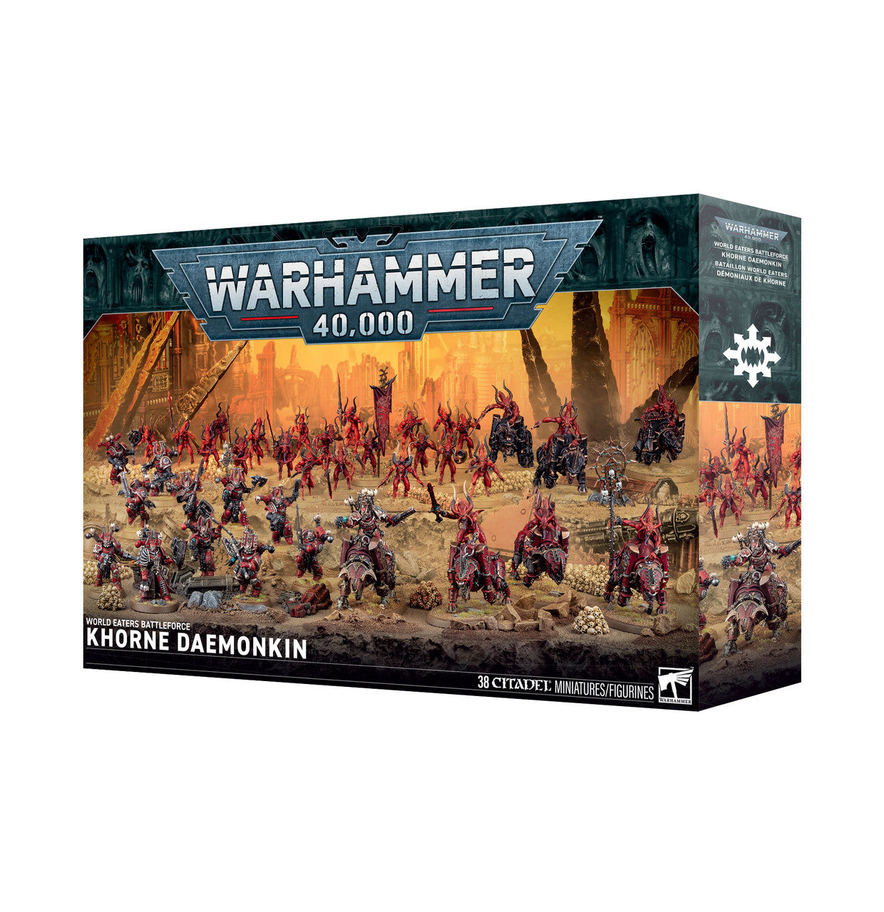 Games Workshop Warhammer 40K World Eaters World Eaters Battleforce Khorne Daemonkin Plastic Box 67-07