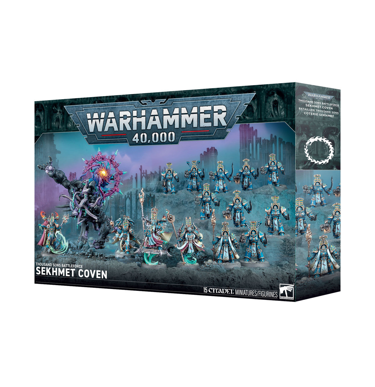 Games Workshop Warhammer 40K Thousand Sons Battleforce Sekhmet Coven Plastic Box 36-06